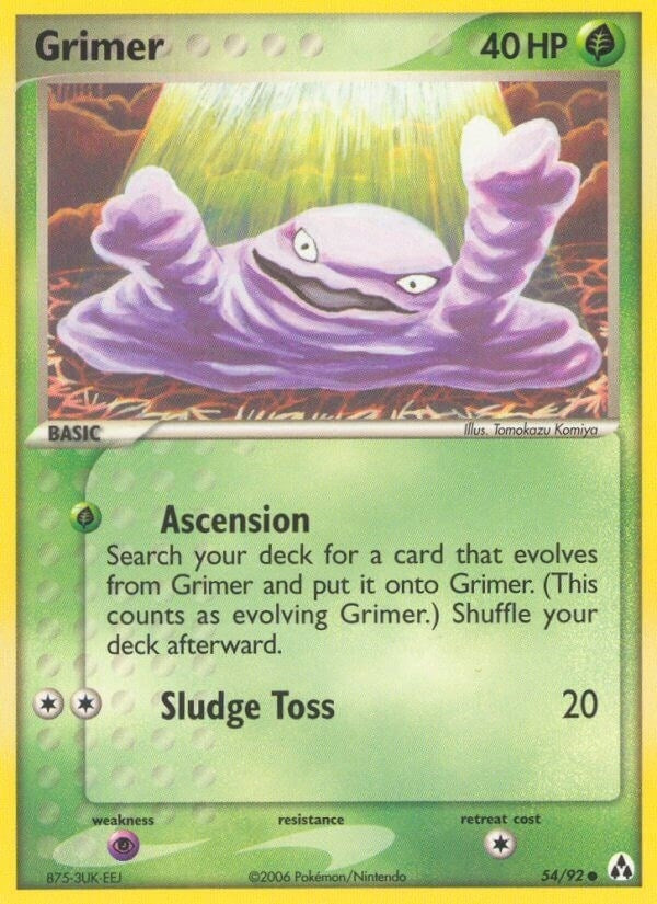 Image for Grimer (54/92) (Legend Maker) - Pokemon