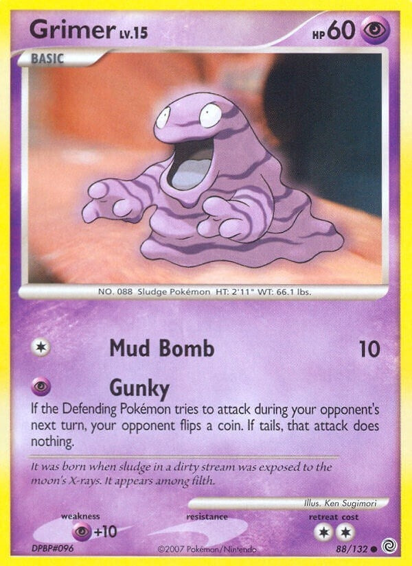 Image for Grimer (88/132) (Secret Wonders) - Pokemon