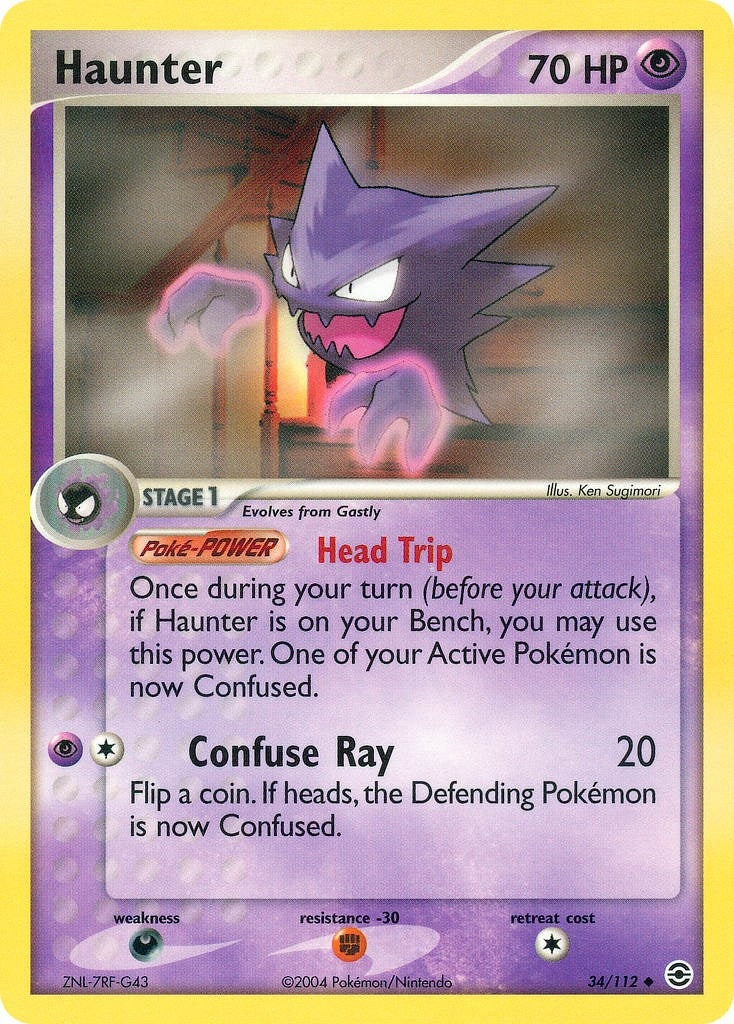 Image for Haunter (34/112) (FireRed & LeafGreen) - Pokemon