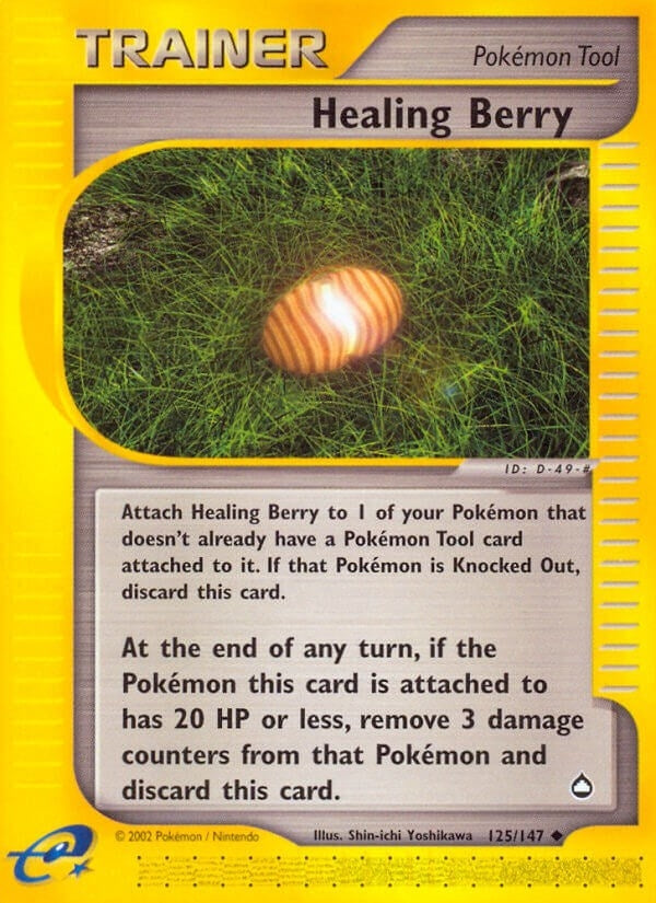 Image for Healing Berry (125/147) (Aquapolis) - Pokemon