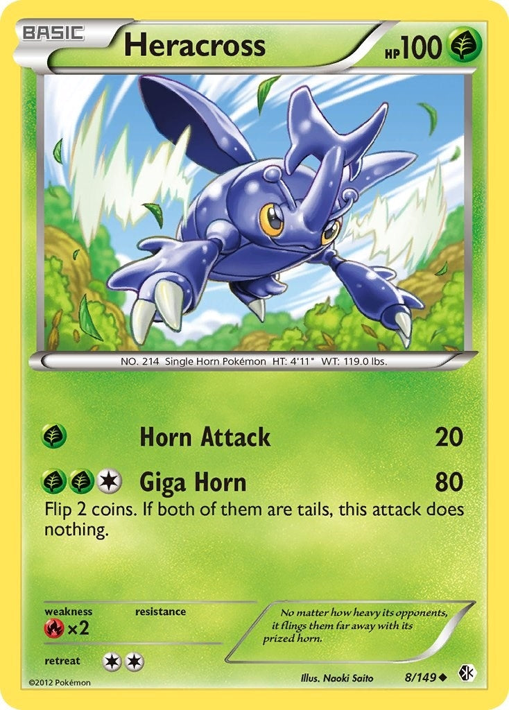 Image for Heracross (8/149) (Boundaries Crossed) - Pokemon