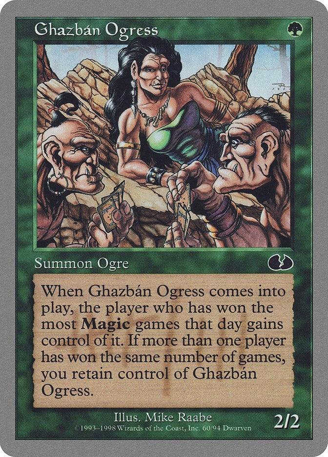 Ghazban Ogress (60) (Unglued)