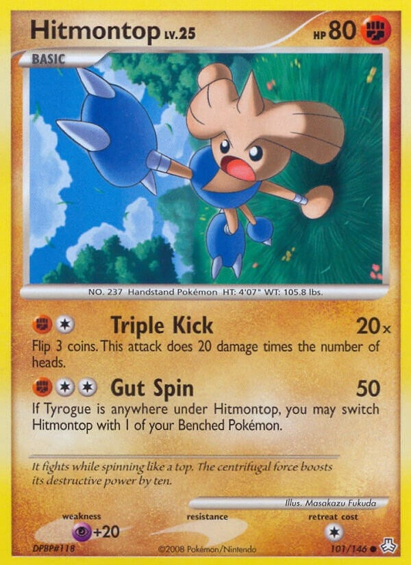 Image for Hitmontop (101/146) (Legends Awakened) - Pokemon