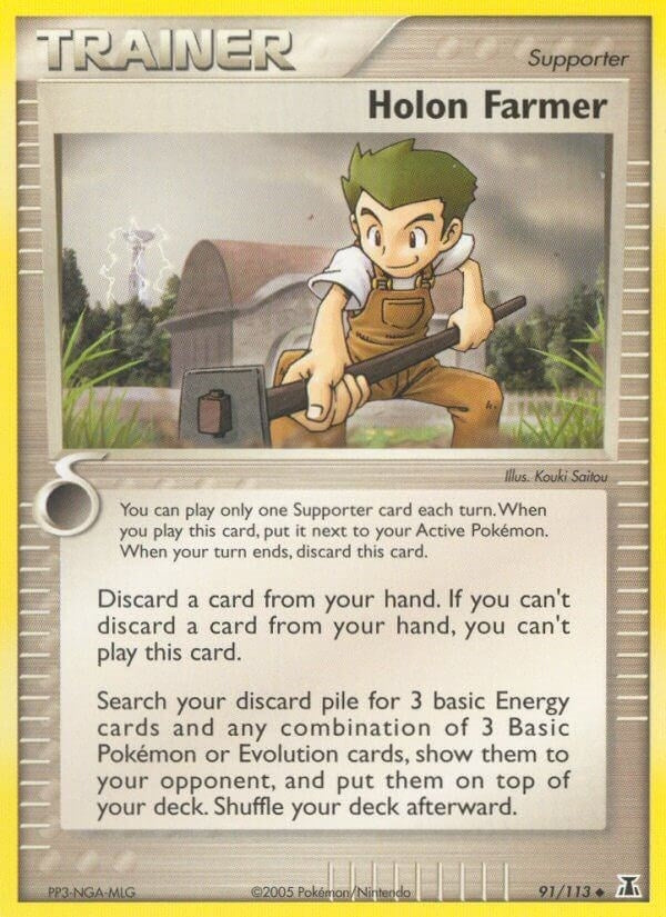 Image for Holon Farmer (91/113) (Delta Species) - Pokemon