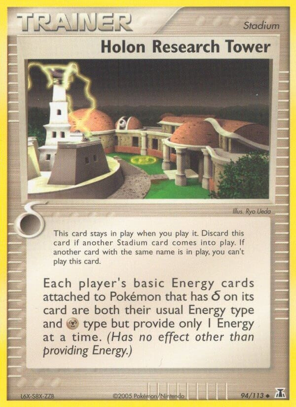 Image for Holon Research Tower (94/113) (Delta Species) - Pokemon