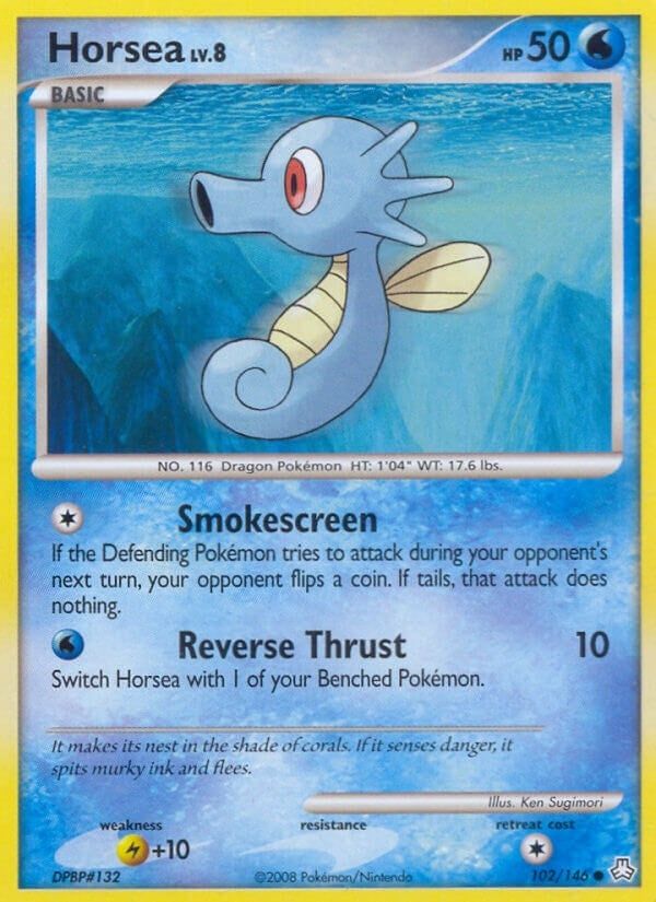 Image for Horsea (102/146) (Legends Awakened) - Pokemon