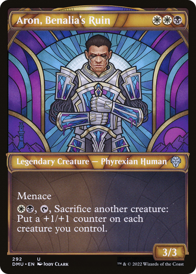 Aron, Benalia's Ruin (Showcase) (292) (Dominaria United)