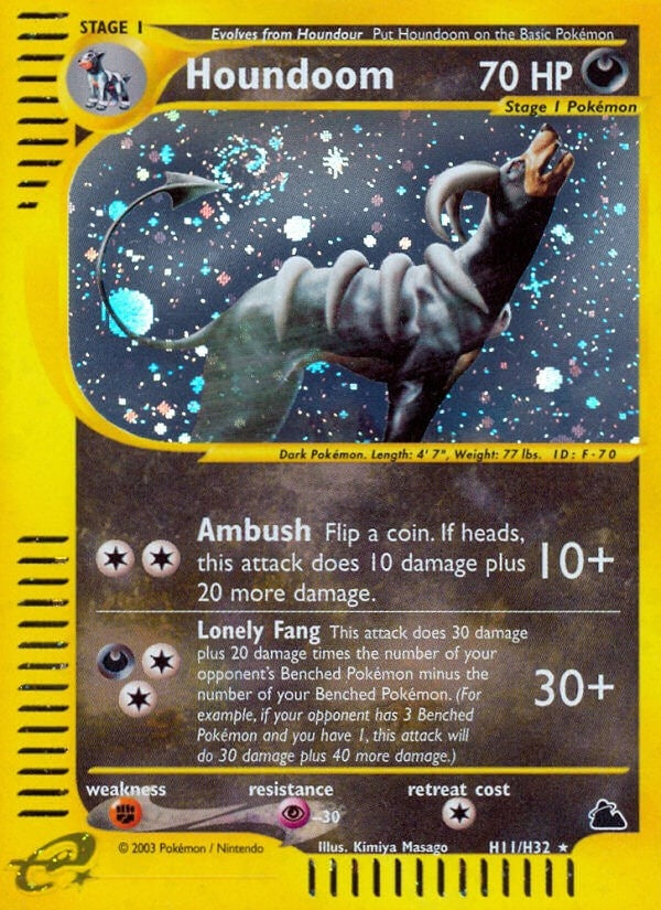 Image for Houndoom (H11) (H11/H32) (Skyridge) - Pokemon