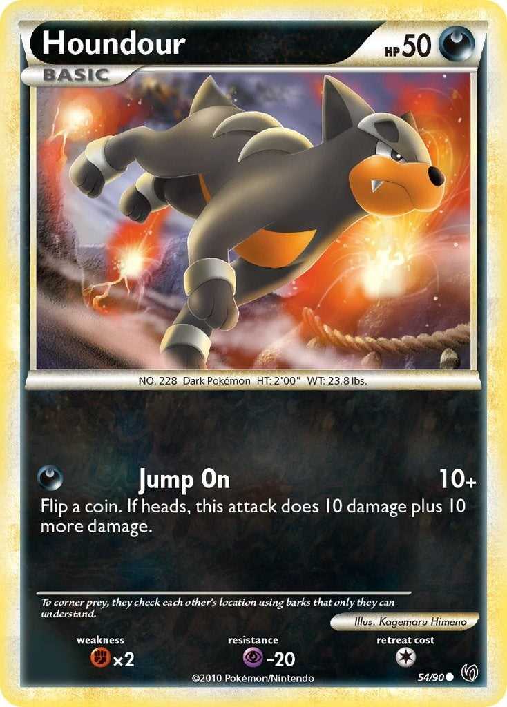 Image for Houndour (54) (54/90) (Undaunted) - Pokemon