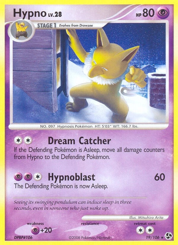 Image for Hypno (19/106) (Great Encounters) - Pokemon