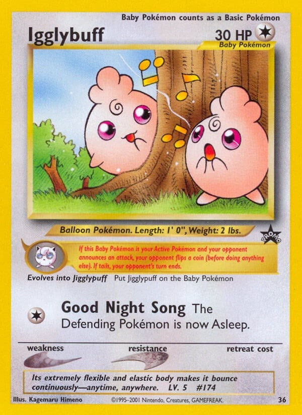 Image for Igglybuff (36/53) (WoTC Promo) - Pokemon