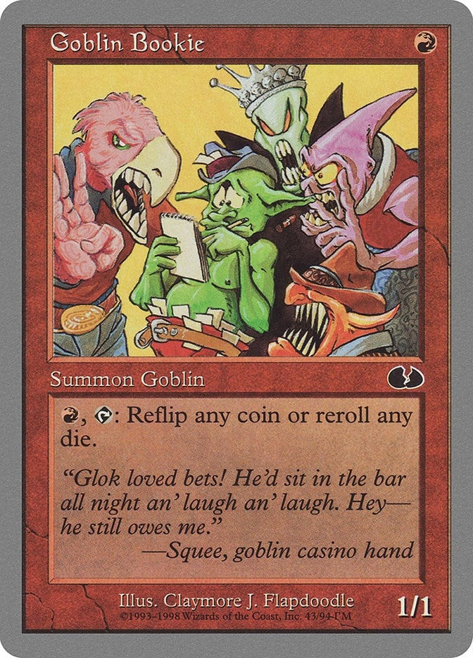 Goblin Bookie (43) (Unglued)
