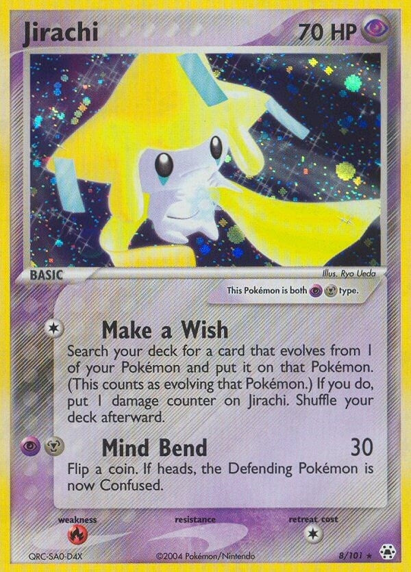 Image for Jirachi (8/101) (Hidden Legends) - Pokemon