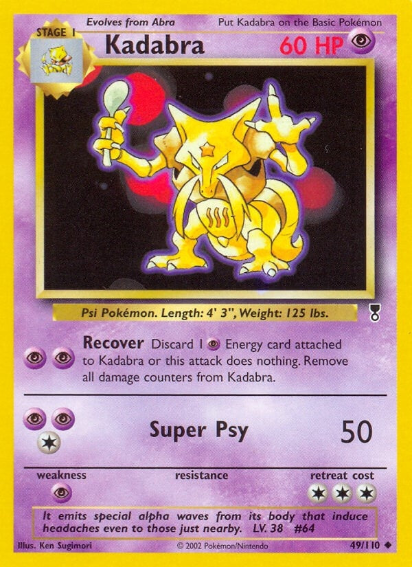 Image for Kadabra (049/110) (Legendary Collection) - Pokemon