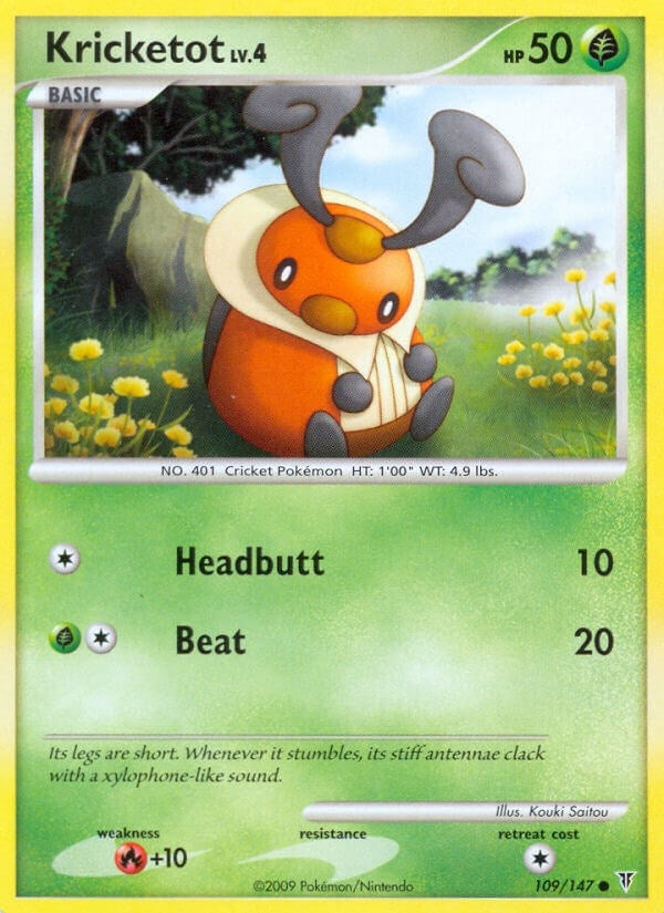 Image for Kricketot (109) (Supreme Victors) - Pokemon