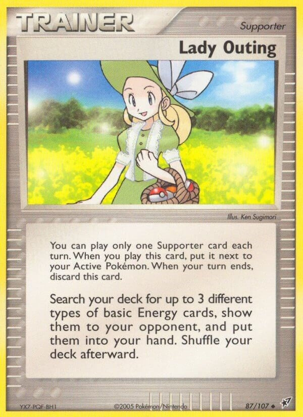 Image for Lady Outing (87/107) (Deoxys) - Pokemon
