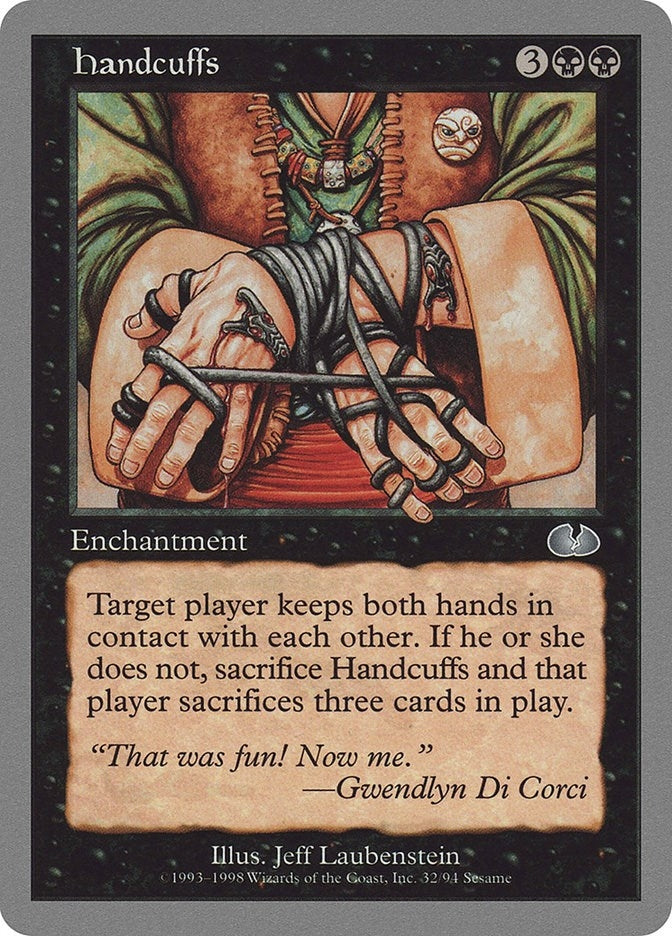 Handcuffs (32) (Unglued)