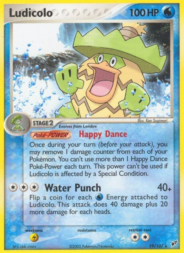 Image for Ludicolo (19/107) (Deoxys) - Pokemon