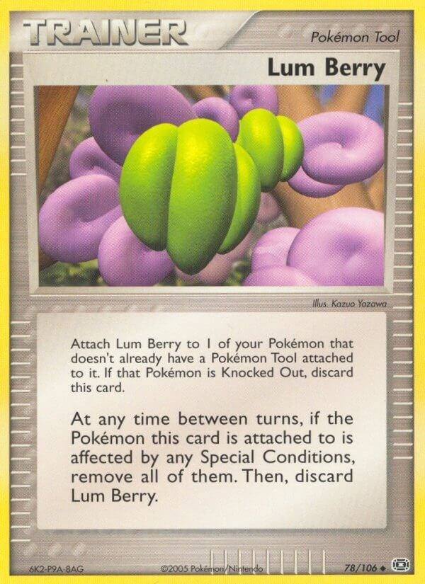 Image for Lum Berry (78/106) (Emerald) - Pokemon
