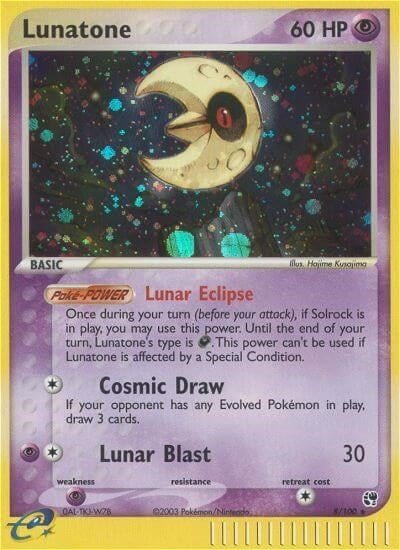 Image for Lunatone (8/100) (Sandstorm) - Pokemon