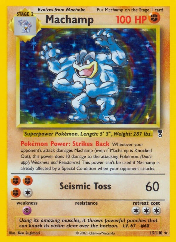 Image for Machamp (015/110) (Legendary Collection) - Pokemon