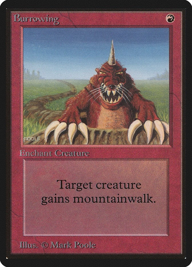 Burrowing (Beta Edition)