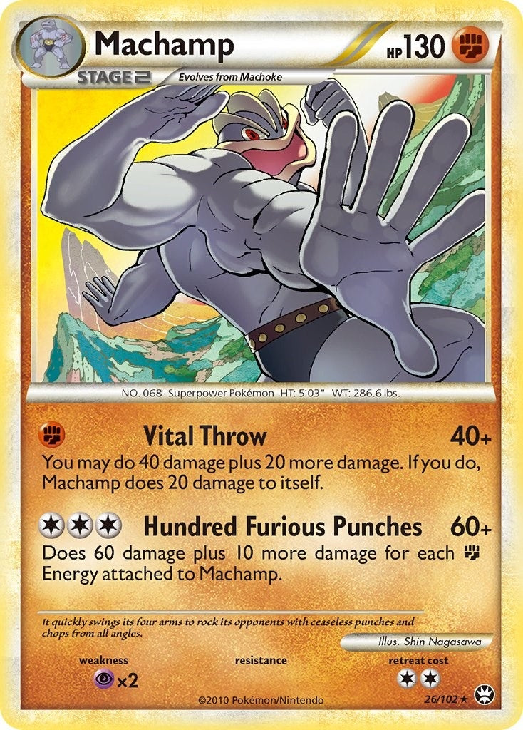 Image for Machamp (26/102) (Triumphant) - Pokemon