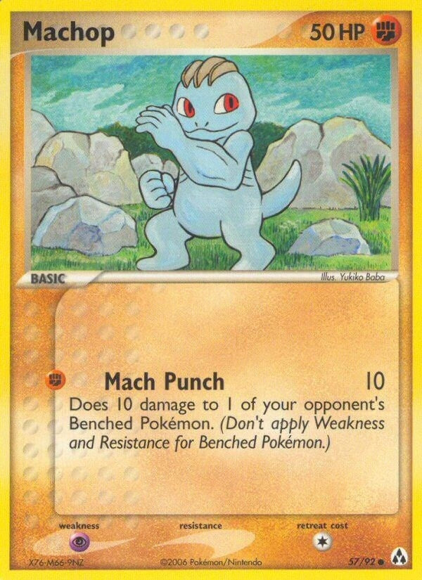 Image for Machop (57/92) (Legend Maker) - Pokemon