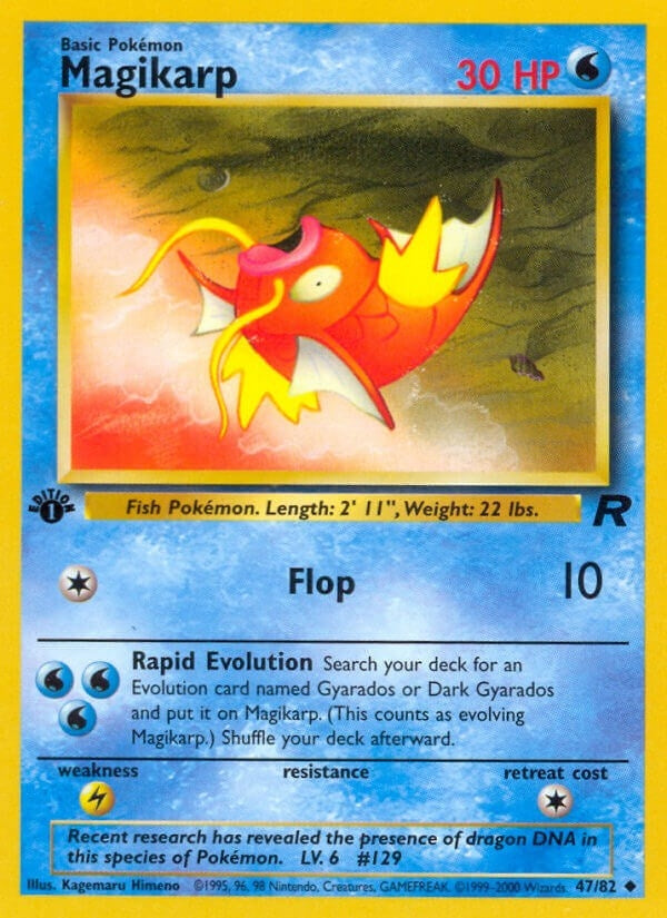 Image for Magikarp (47/82) (Team Rocket) - Pokemon
