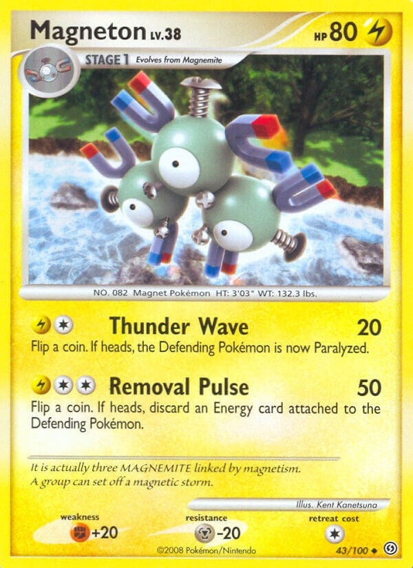 Image for Magneton (43) (43/100) (Stormfront) - Pokemon