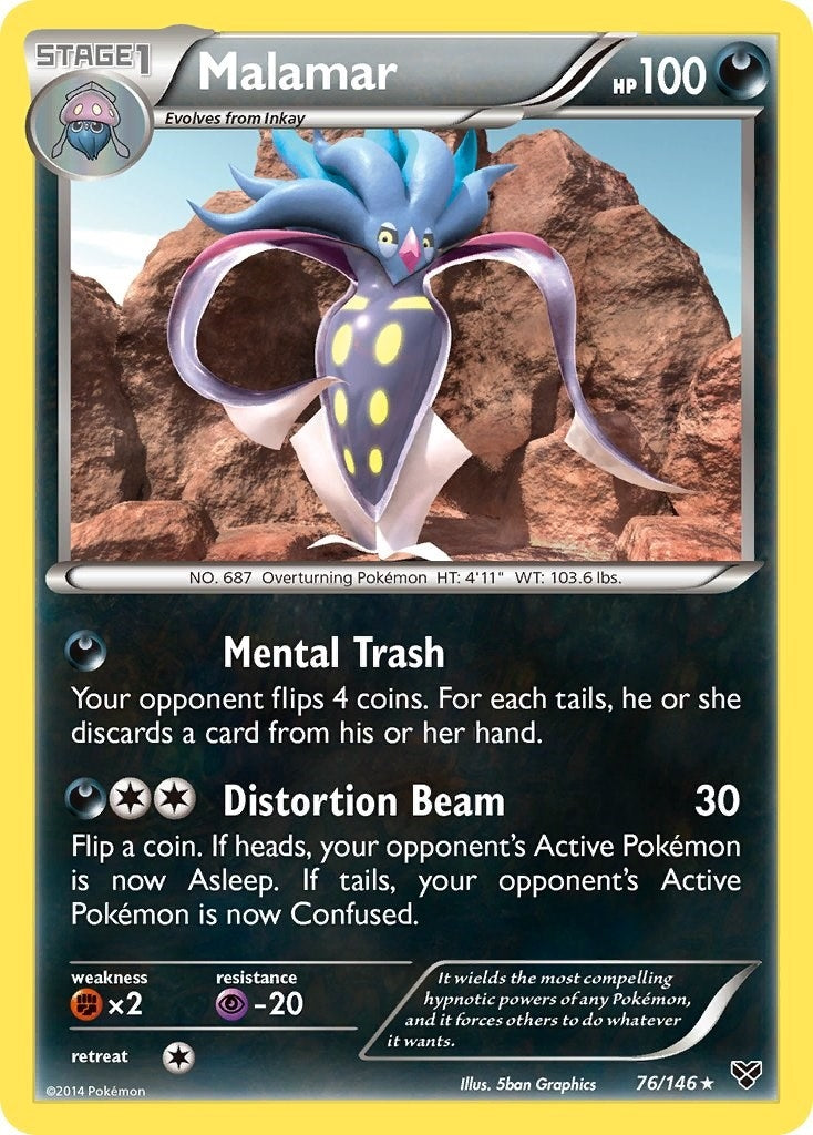 Image for Malamar (76) (76/146) (XY Base Set) - Pokemon