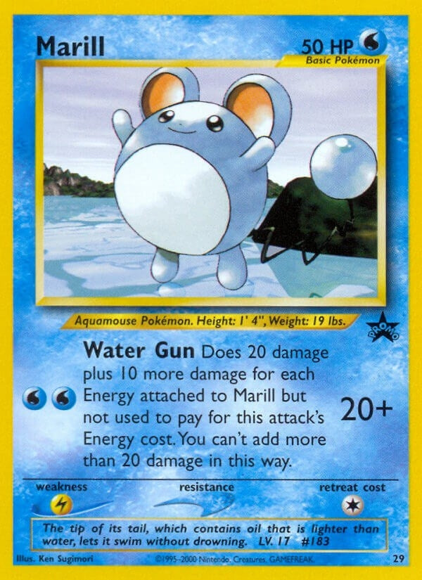 Image for Marill (29/53) (WoTC Promo) - Pokemon