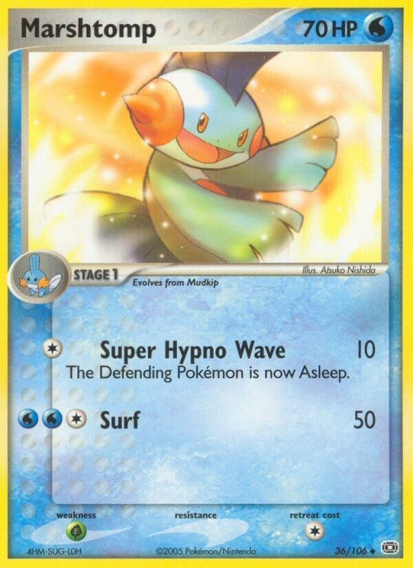 Image for Marshtomp (36/106) (Emerald) - Pokemon