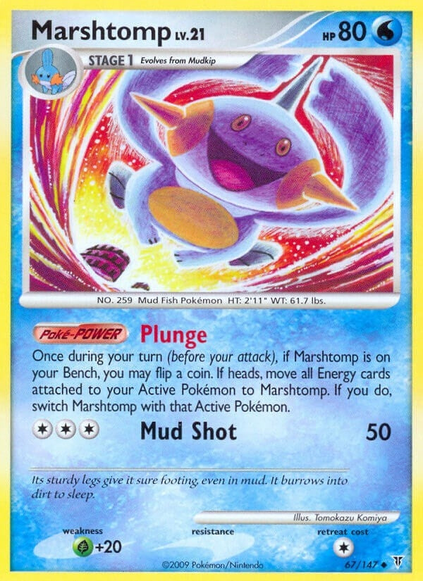 Image for Marshtomp (67) (Supreme Victors) - Pokemon