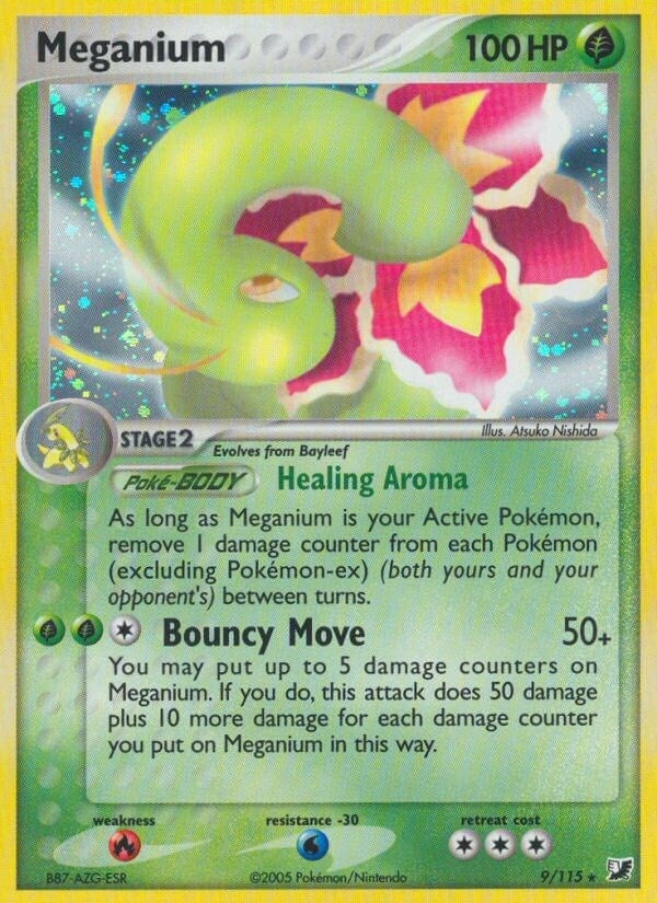 Image for Meganium (9/115) (Unseen Forces) - Pokemon