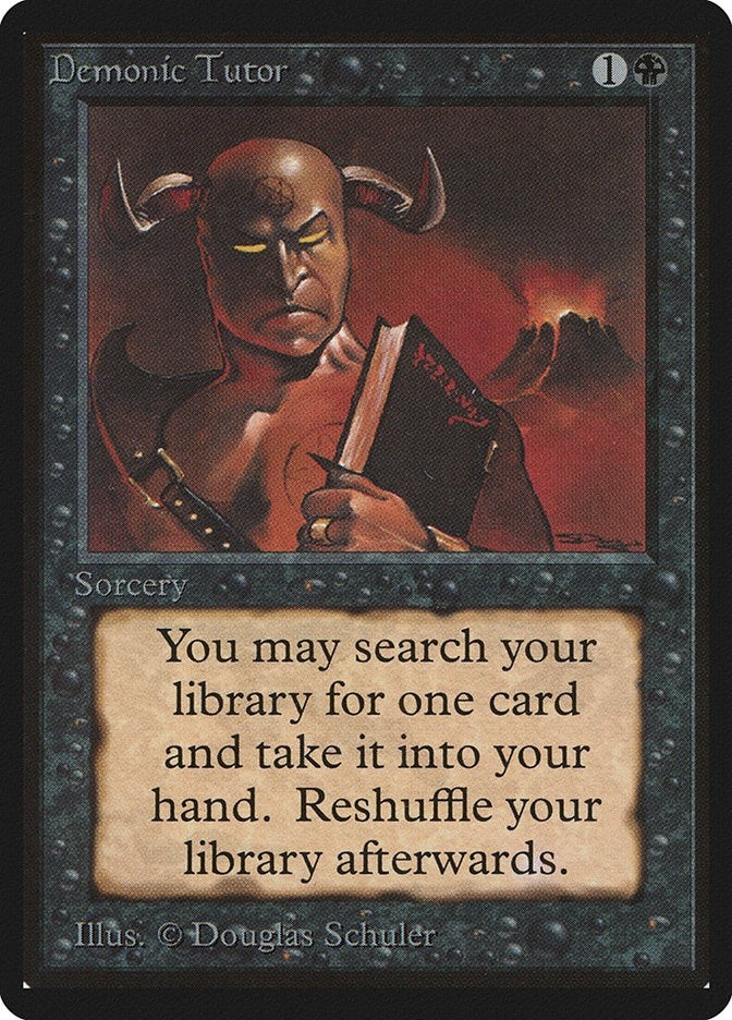 Demonic Tutor (Beta Edition)