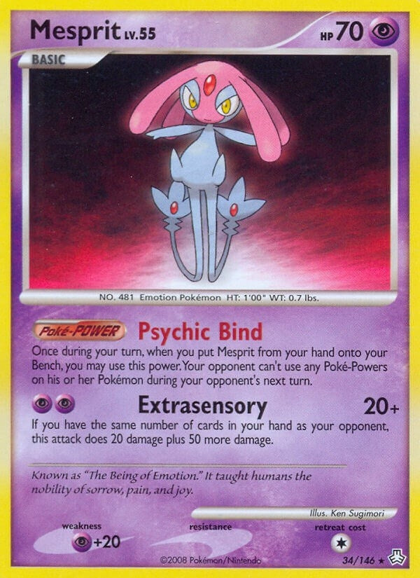 Image for Mesprit (34/146) (Legends Awakened) - Pokemon