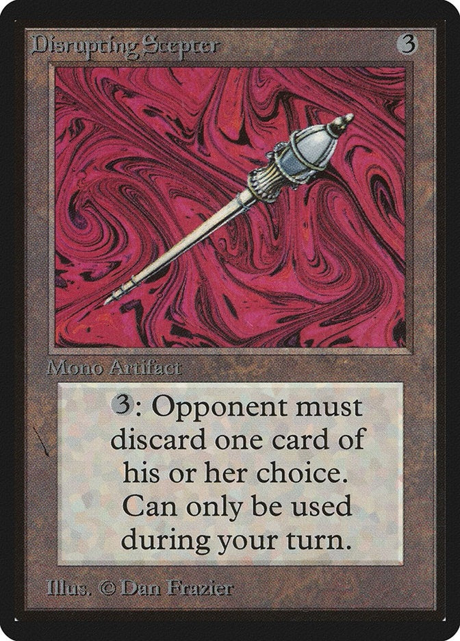 Disrupting Scepter (Beta Edition)
