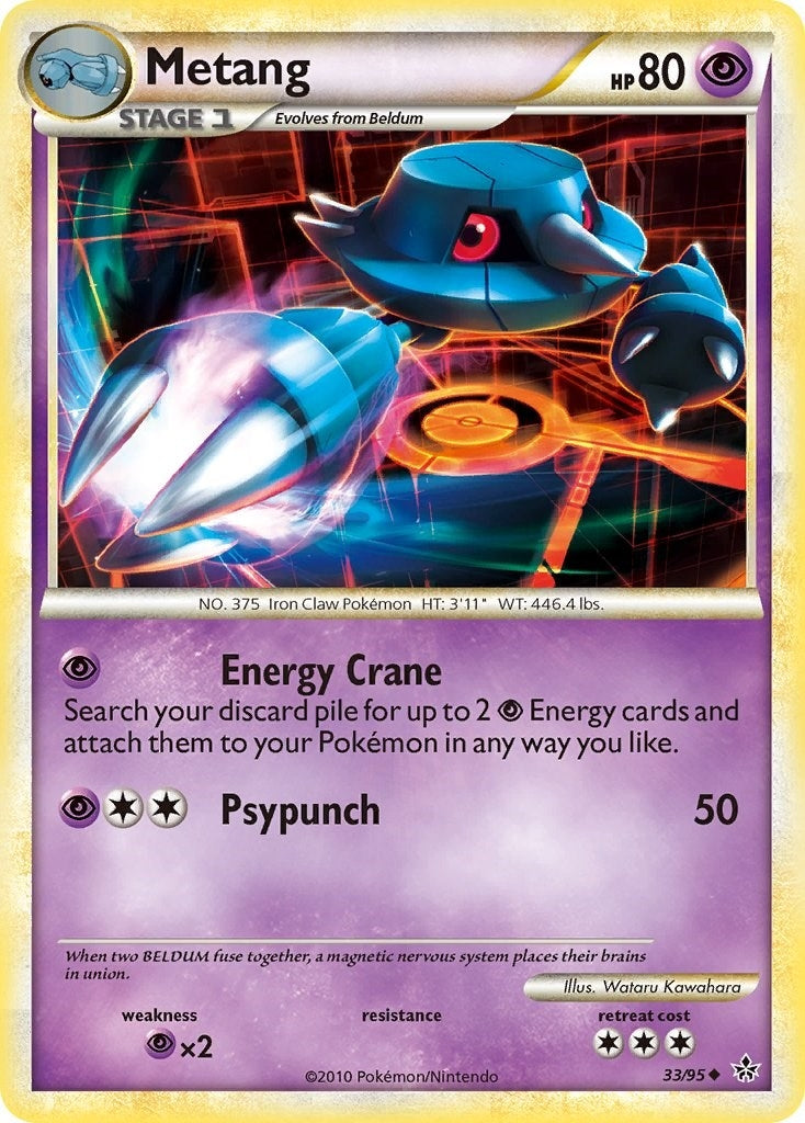 Image for Metang (33/95) (Unleashed) - Pokemon