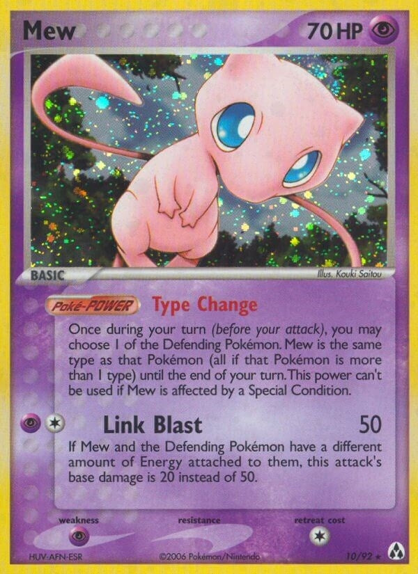 Image for Mew (10/92) (Legend Maker) - Pokemon