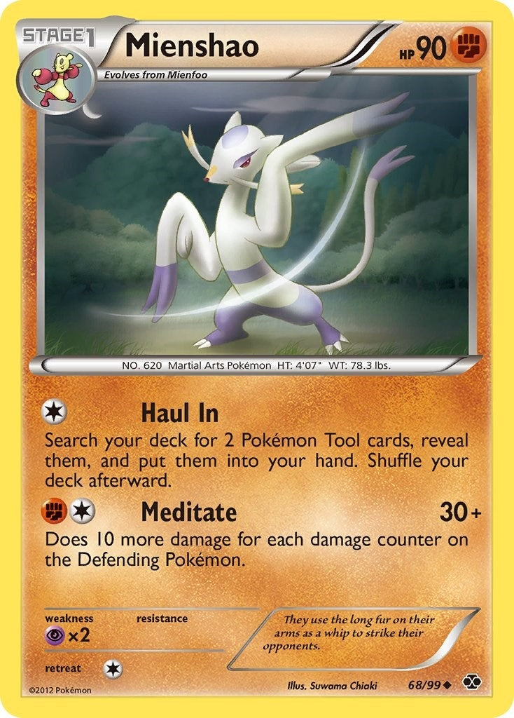 Image for Mienshao (68/99) (Next Destinies) - Pokemon