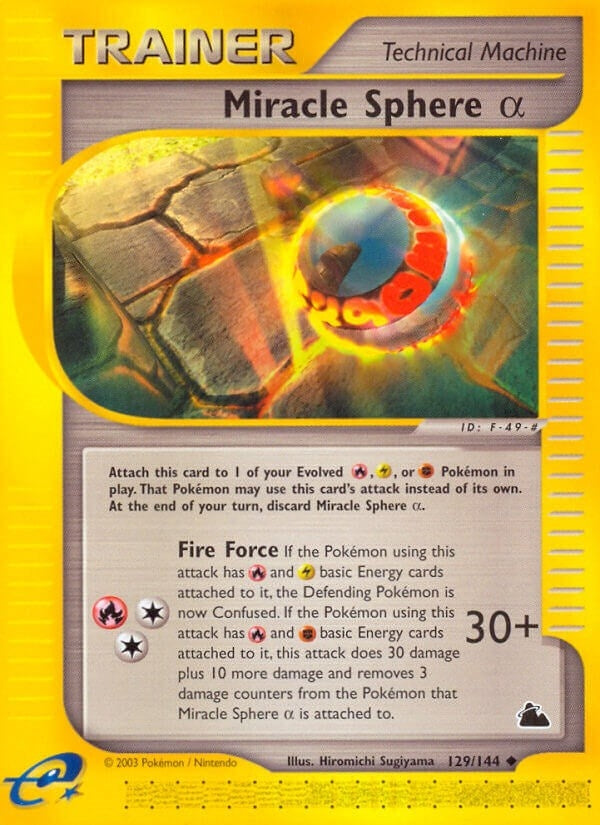 Image for Miracle Sphere Alpha (129/144) (Skyridge) - Pokemon