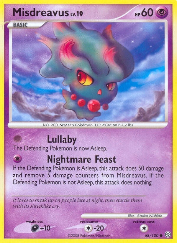 Image for Misdreavus (68/100) (Stormfront) - Pokemon