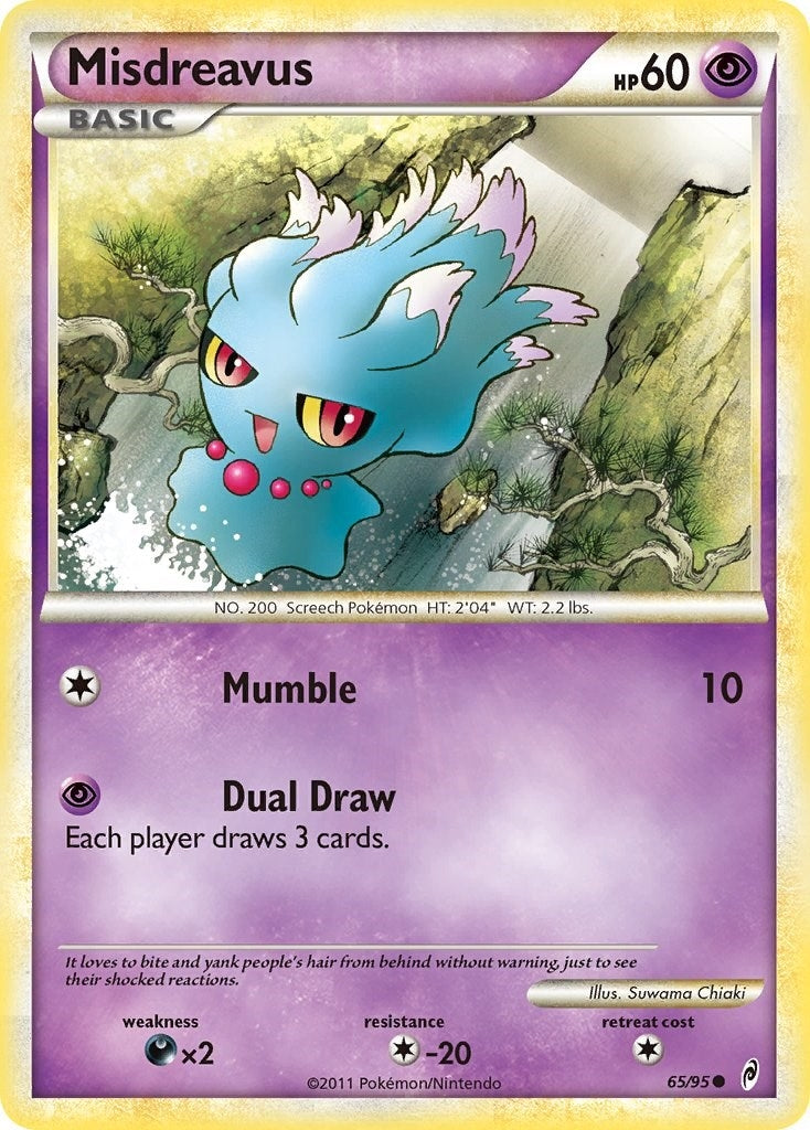 Image for Misdreavus (65/95) (Call of Legends) - Pokemon