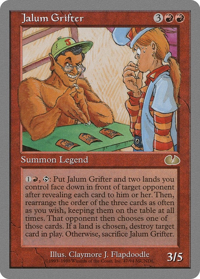 Jalum Grifter (47) (Unglued)