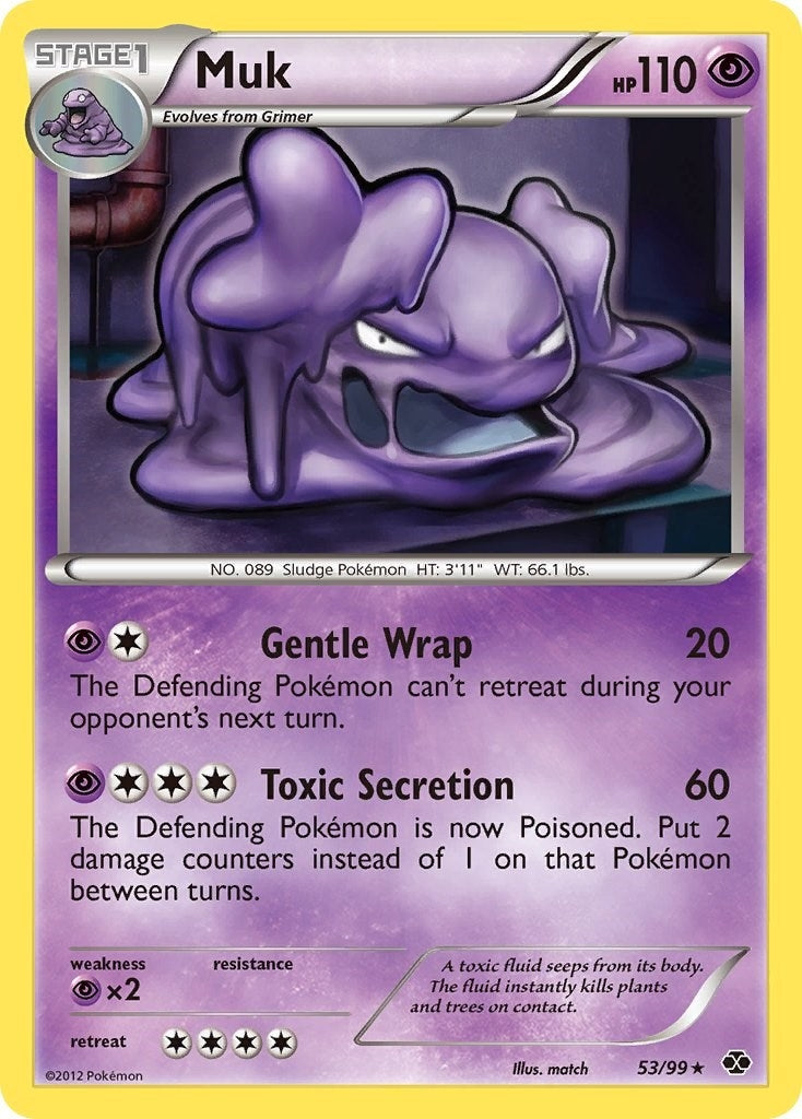 Image for Muk (53/99) (Next Destinies) - Pokemon