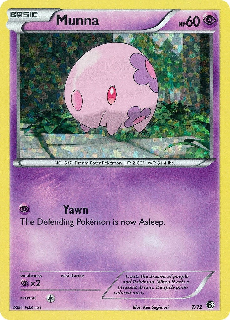 Image for Munna (007/012) (McDonald's Promos 2011) - Pokemon