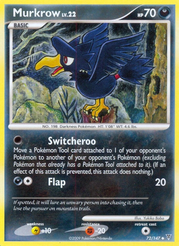 Image for Murkrow (72) (Supreme Victors) - Pokemon