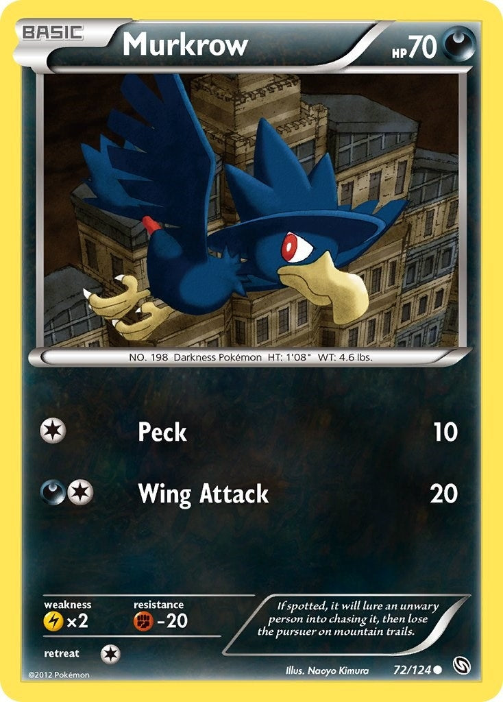 Image for Murkrow (72/124) (Dragons Exalted) - Pokemon