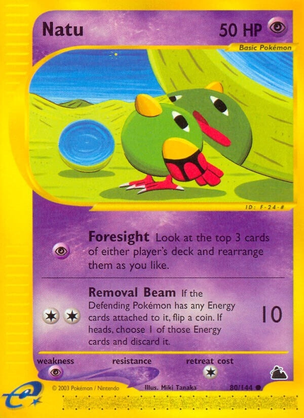 Image for Natu (080/144) (Skyridge) - Pokemon